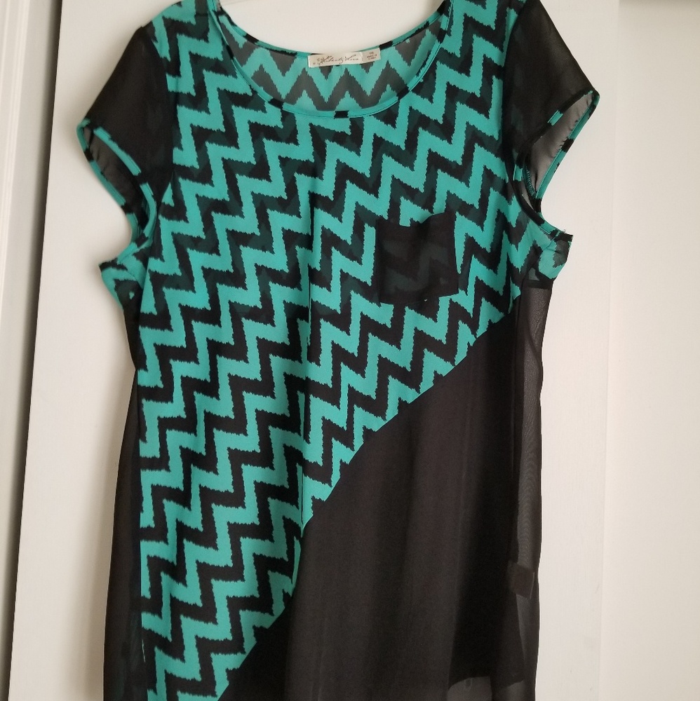 Chevron blouse